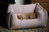 Dog Bed Hamptons Bordeaux
